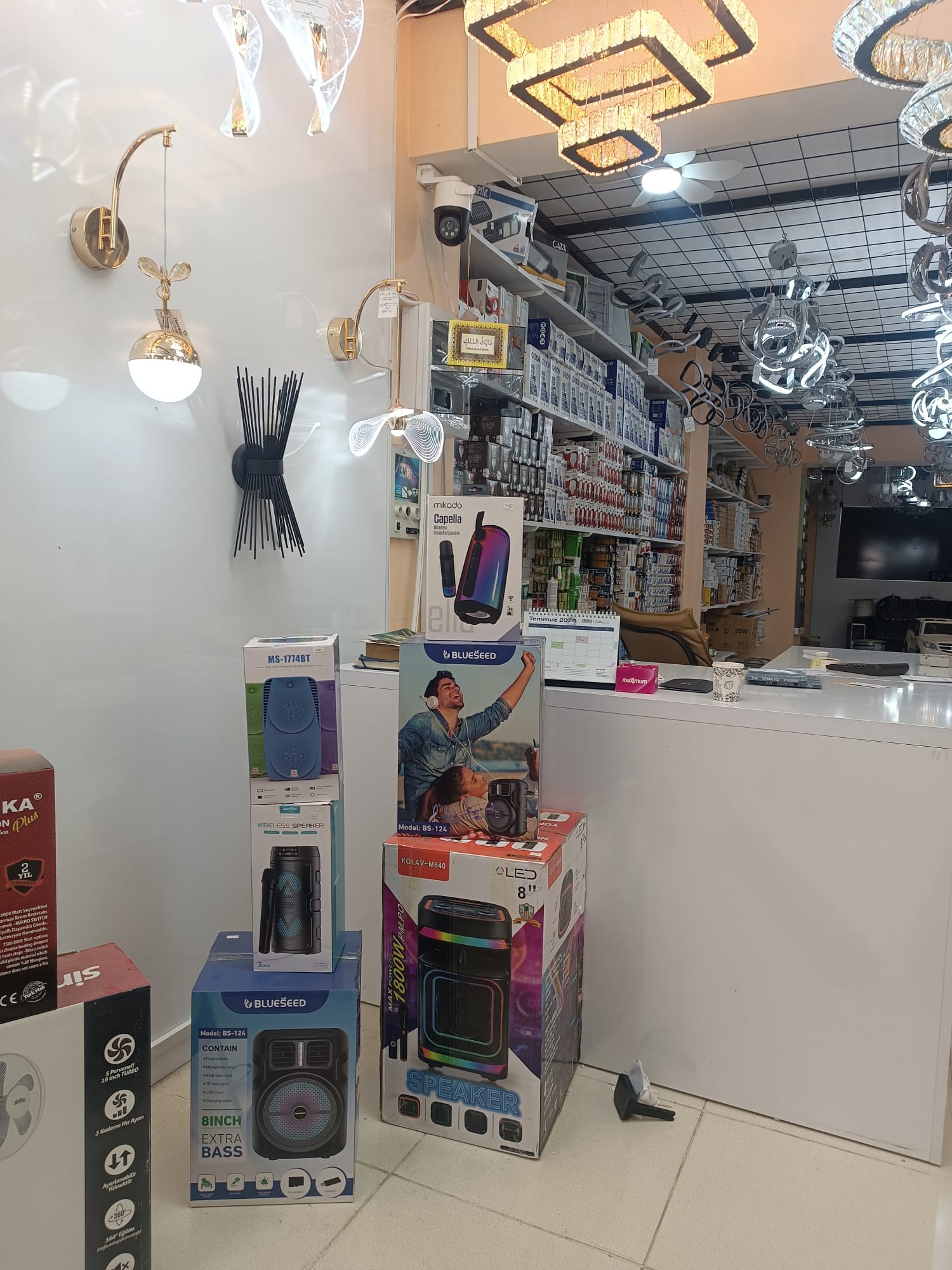 Sarkıt aydınlatma modelleri