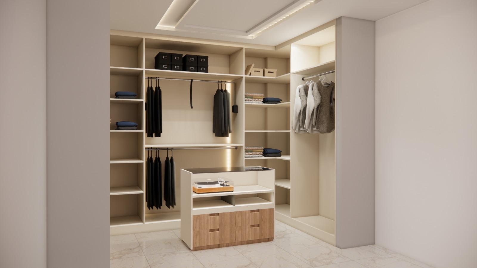 Salon aydınlatma tasarım örneği
